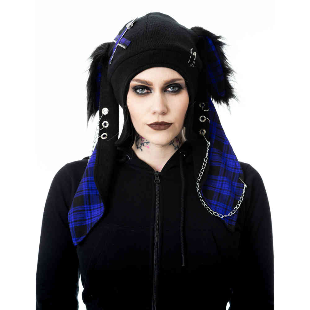 Cupcake Cult - Bonnie Chapeau d'hiver - Noir/Violet